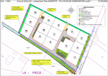 Lotissement des Gu�rets - GUILLAC ()